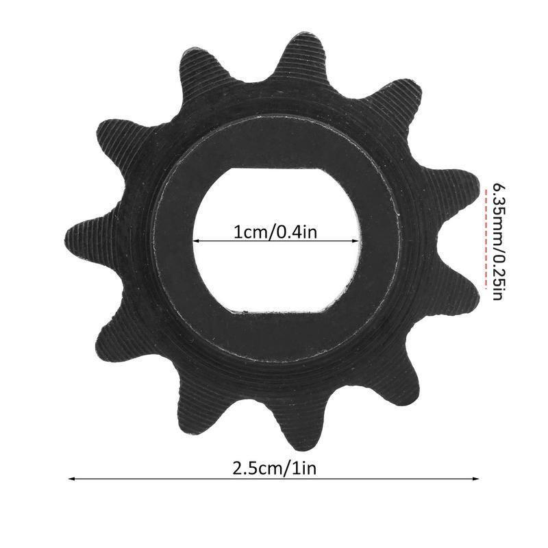 25H Chain Motor Sprocket 11T Drive Sprocket For 25H Chain H Holes 11 Teeth Steel Cycle 11t Sprocket For Kids Electric Scooter