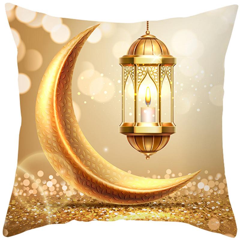 Poszewka na poduszkę z wzorem lampionu nowiu, dekoracja atmosfery domu, poszewka na poduszkę, poszewka na poduszkę na sofę/łóżko