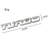 3D-Emblem Metalllegierung Motorrad Auto Turbo Kofferraum Autoemblem Autodekoration Aufkleber Karosserie Hecktür 3D-Aufkleber für alle Autos