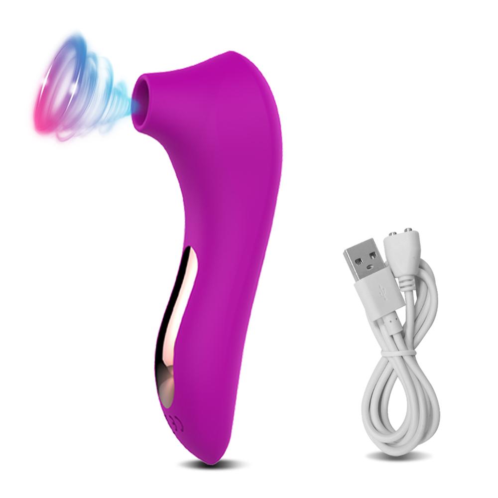 Powerful Sucking Vibrator Clitoris Nipple Sucker Adult Sex Toys Clit Suction for Women Female Vacuum Nipples Stimulator Massager