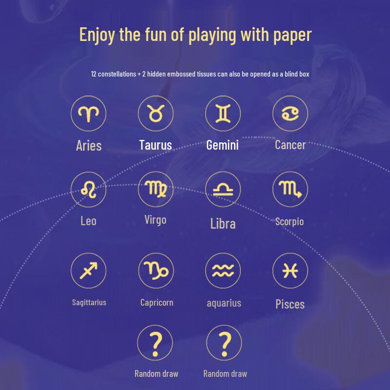 Banbu Natural Bamboo Facial Tissues (Constellation Embossed)