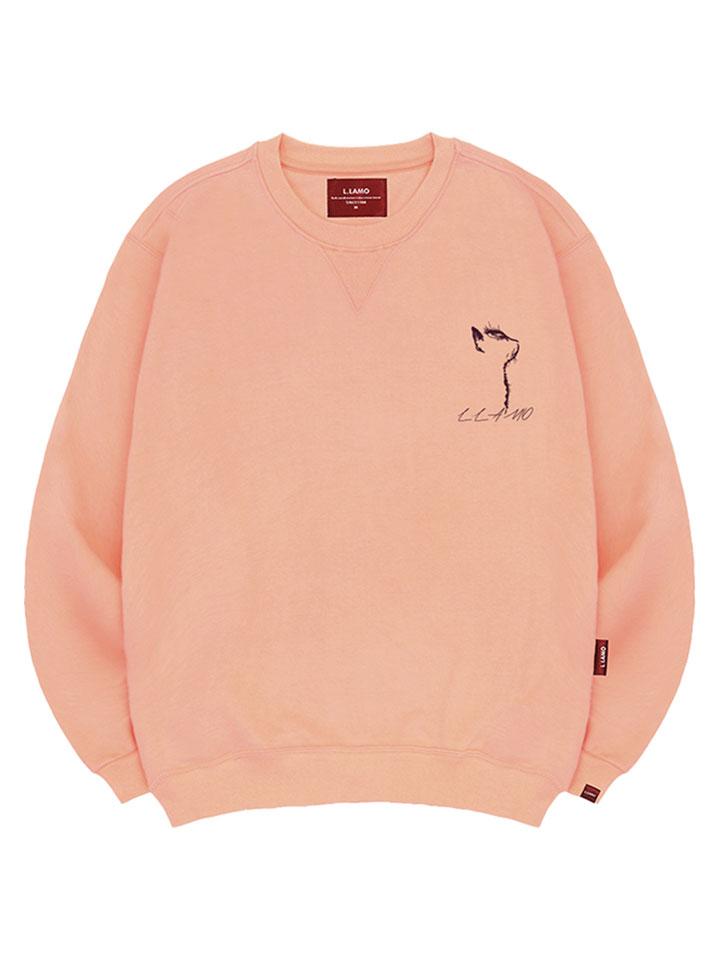Ellamo Drawing Cat Sweatshirt Unisex Plus Size S~4Xl (Type B)