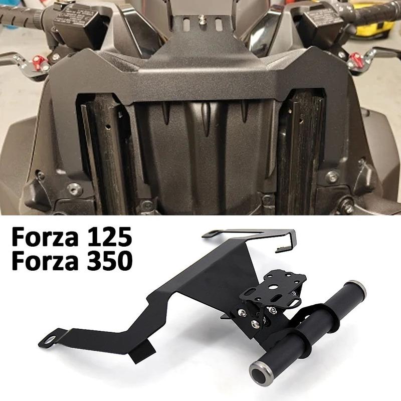 Per Honda Forza350 Forza125 Forza 350 125 2021-2025 Moto Supporto di Navigazione per Telefono Cellulare con Ricarica USB Frontale Supporto GPS