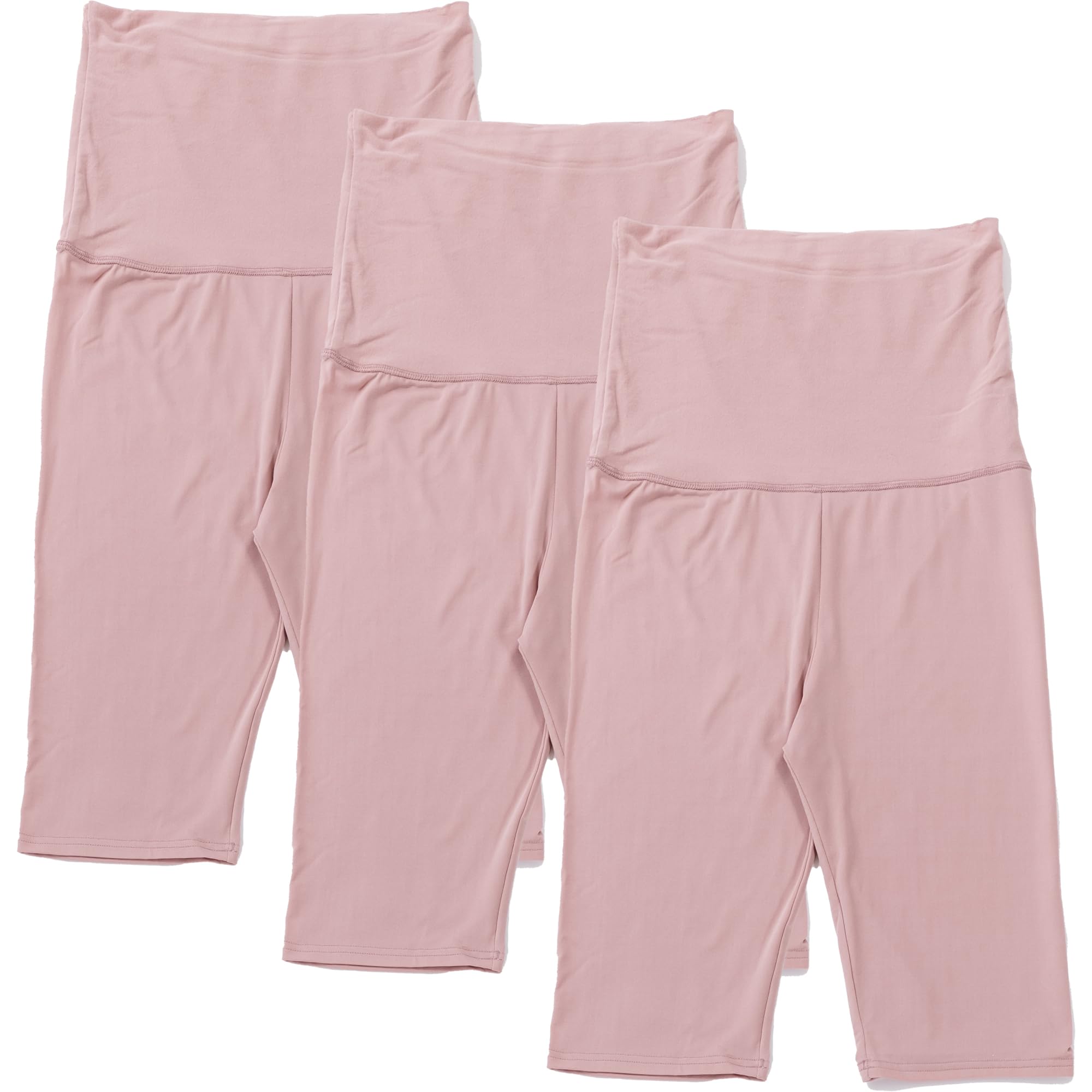 

Трикотажные брюки-пояс Shirasagi с животом и поясом для тепла для осени и зимы, женские брюки на флисовой подкладке, двухслойная ткань, (K5975X-E) (3