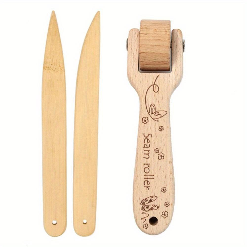 3PC/4Pcs Wood Sewing Seam Roller Tailor Clapper Seam Flattening Tool Accessories for Sewing Tailoring Ironing Patchwork Quilting