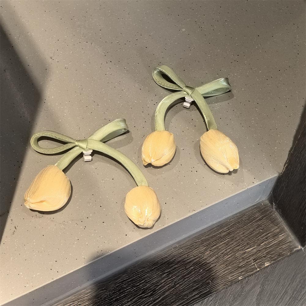 New Girl Pearl Crystal Bow Shoe Charm DIY Tulip Shoe Laces Charms for Sneakers Colorful Star Love Buckle Shoes Decorations