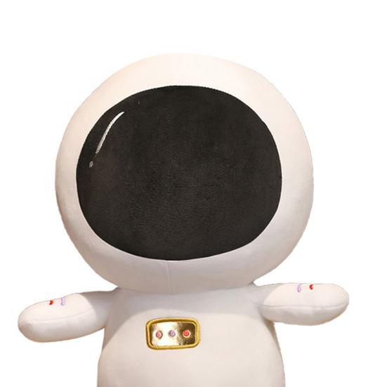 Plush Toy Ultra Soft Full Filling Birthday Gift Cute Cartoon Space Astronaut Stuffed Doll Throw Pillow for Boy