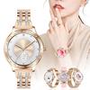 Exquisite Diamond Design Smartwatch for Women, a Perfect Gift for Mother's Day or Respect for the Aged Day. 1.27-inch, 3 Bands Included, Bluetooth