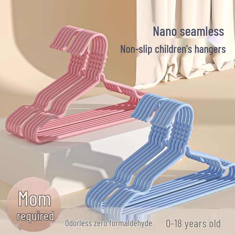 Newborn & Infant Hangers - Small Clothes Drying Rack for Children's Wardrobe