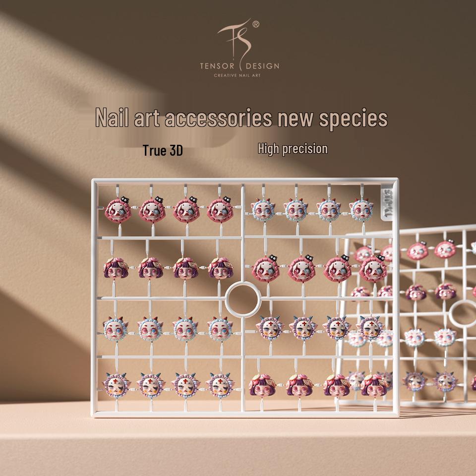 

TENSOR TX013 Exquisitely Carved Resin Nail Art Accessories