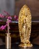 Stehende Amitabha Buddha Statue Watanabe Keishu Originalmodell für im Jahr des Hundes Geborene oder Tierkreis-Schutzgottheit Takaoka Bronze Buddha [Klein