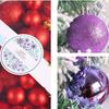 44pcs Shatterproof Christmas Ball Set Delicate Hanging Ornament  Gift