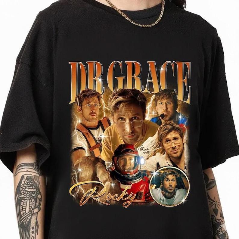 Dr Grace Rocky Bootleg Unisex T-Shirt, Project Hail Mary T-Shirt, Jazz Hands Vintage T-Shirt