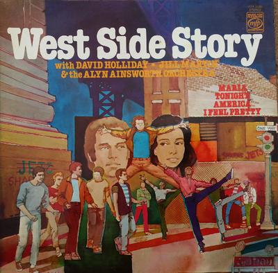 LP Schallplatte DAVID HOLLIDAY • JILL MARTIN & THE - West Side Story MFP50363 MUSIC FOR PLEAS UK Soundtracks & Musicals Gebraucht