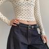 Thin Women's Belt PU Leather Dress Jeans Belt Simple Waist Belt  Streetwear