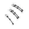 Trekking Pole Holder Elastic Rope Fixed Strap Adjustable Pole Case Trekking Pole Cap Climbing 5 Pieces Rope Buckle