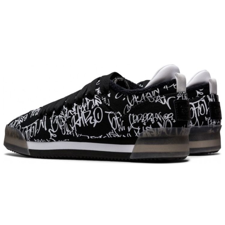 ONITSUKA TIGER Kamo Trainer Trendy Print Non-Slip Supportive Low-Top Skate Shoes Unisex Sneaker Black 1183A785-002