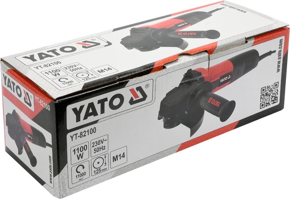 1100W YT-82100 YATO ANGLE GRINDER
