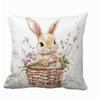 Vikama Easter Bunny Throw Cushion Set For Living Room Sofa Cushion Set For Bedroom Office Pillow Set For Holiday Home Decoration