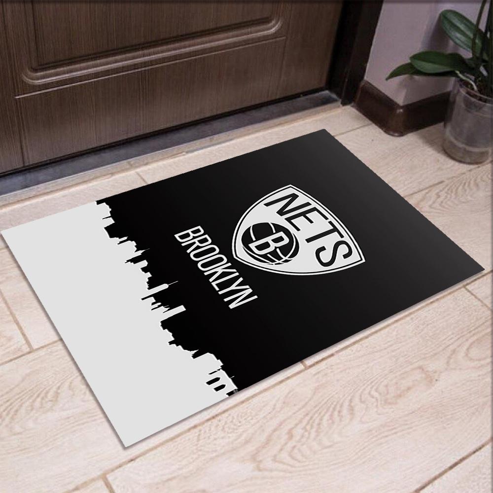 Brooklyn Nets Printed Carpet,Rug,for Office Chair Living Room Bedroom Kitchen Room Decor Gifts.