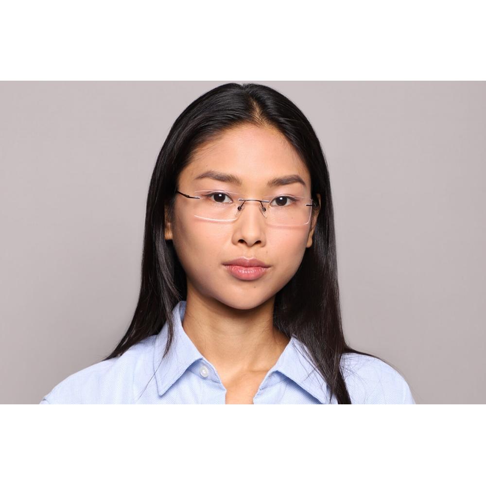 Full Rim Rectangle Dark Blue Smartbuy Collection Linda Asian Fit 986c Fashion Unisex Eyeglasses