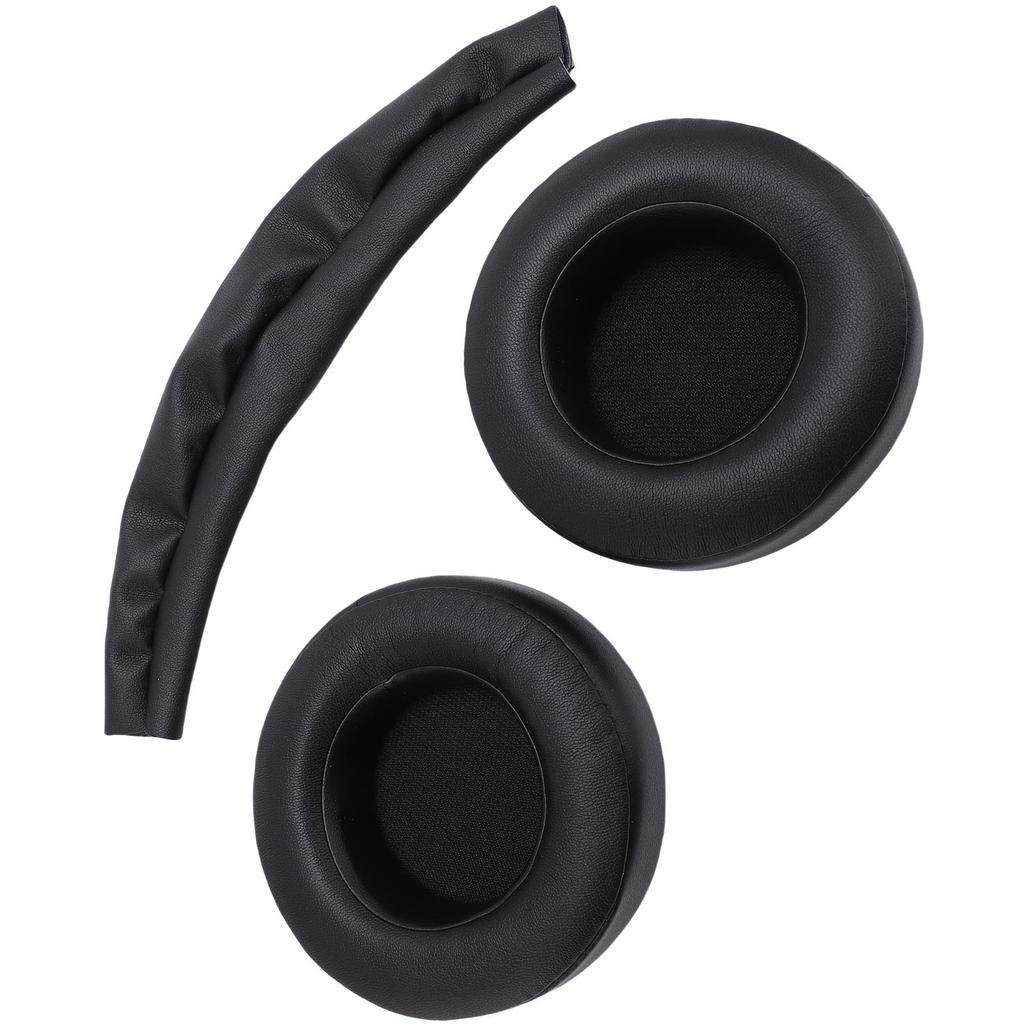 Ear Pads and Headband Kit Replacement For Corsair Virtuoso RGB Wireless XT SE Gaming Headset Protein Leather Ear Pads