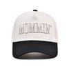 MOMMIN MAMA DAD Outdoor 3D Stickerei Baumwolle Retro Damen Verstellbar Trucker Kappe Lässig Herren Spleißfarbe Baseball Snapback Hüte