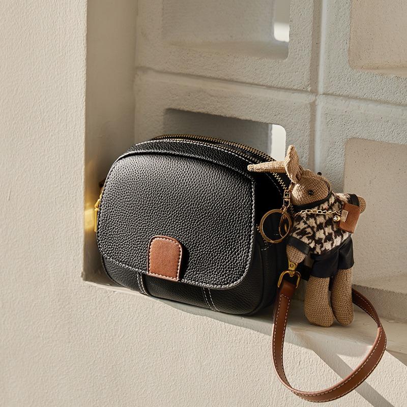 

Женская сумка через плечо из натуральной кожи, повседневная сумка через плечо (19*7*15 СМ) 612341031