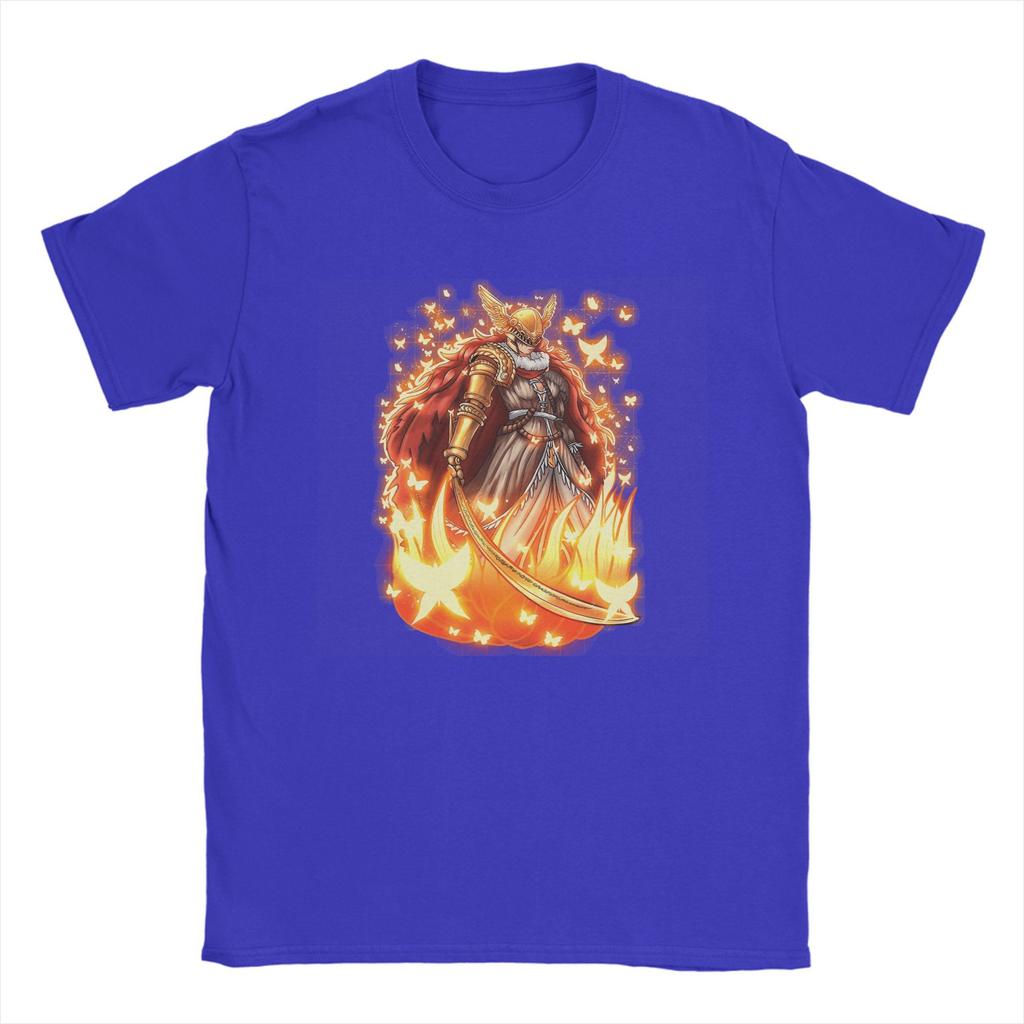 Malenia Blade Of Miquella T Shirt Beach  Trending T Shirts Men's Cotton O Neck 4XL 5XL 6XL Clothes Short Sleeve Y2K Basic Tops