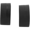 2pcs Microscope Eye Protection Goggle Tube Protective Cover Binocular Stereo Microscope Protective Cover Mounting Inner Diameter 32-35mm (Style)