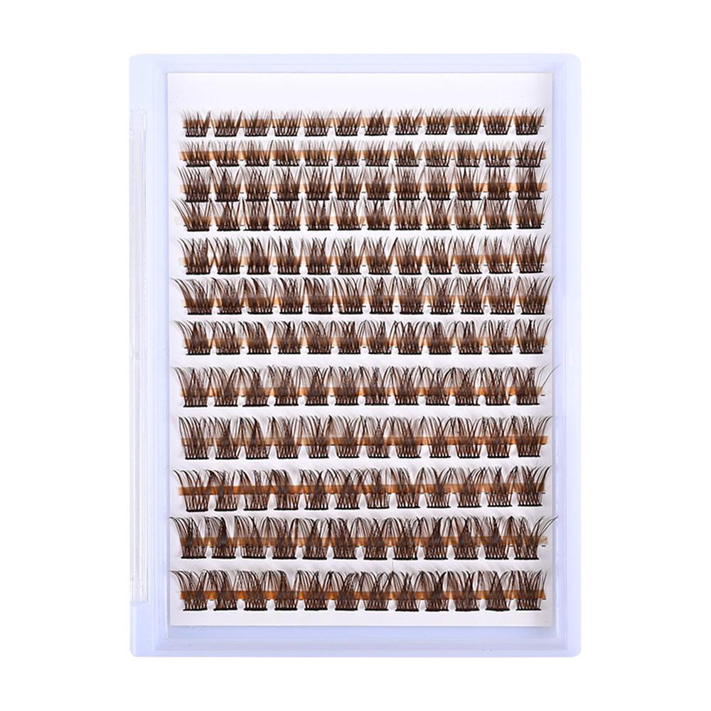 Single Cluster Segmented Eyelashes Soft Fluffy DIY Grafting Eyelashes  Women's Beauty
