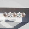 Luvinball Daisy & Pearl Hair Clip