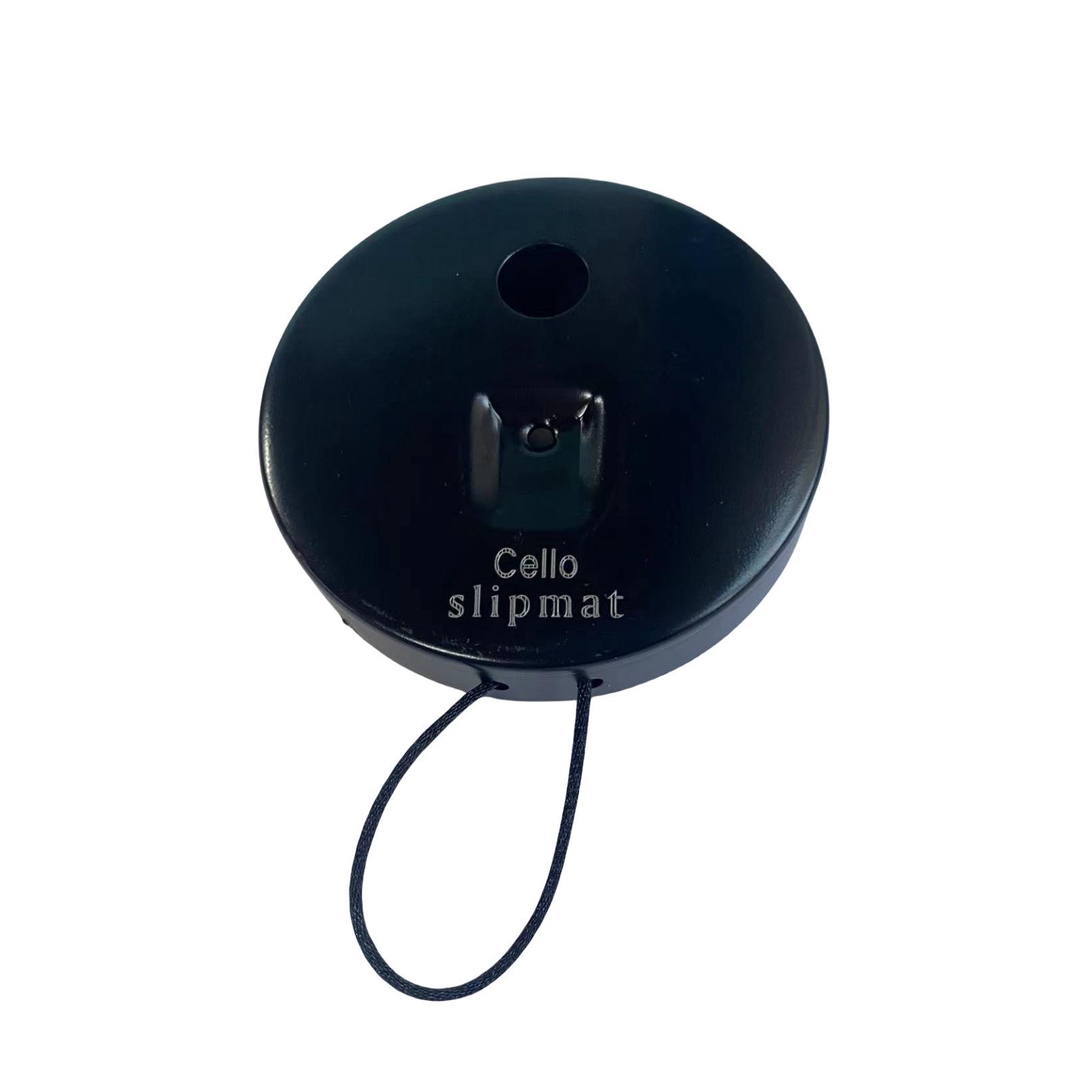 

Cello Anti-slip Suction Cup Pad with Metal Strap Cello Metal Round Anti-slip Pad чорний