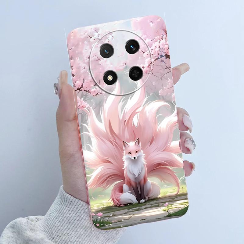 For Honor X9C Case 6.78 inch Bumper Shells Flower Girl Design Soft Silicone Protective Cover for Honor Magic7 Lite Coque fundas