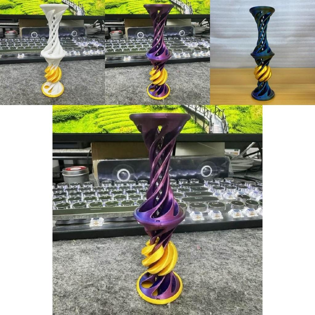 Unique 3d Spiral Stress Relief Toy For Office Desk Decorative Playful Fun