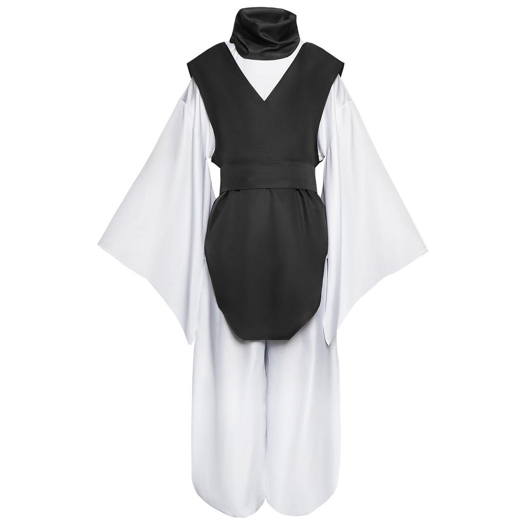 Jujutsu Kaisen Choso Cosplay Costume, Black & White Traditional Style Outfit for Anime Cosplay & Halloween Parties