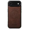 SUTENI G5 For iPhone 17 Air Case Compatible with MagSafe Litchi Texture Leather Back Cover