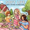 GIRL MOMENTS Children's & Adult Coloring Book: Stress Relief Doodling & Painting
