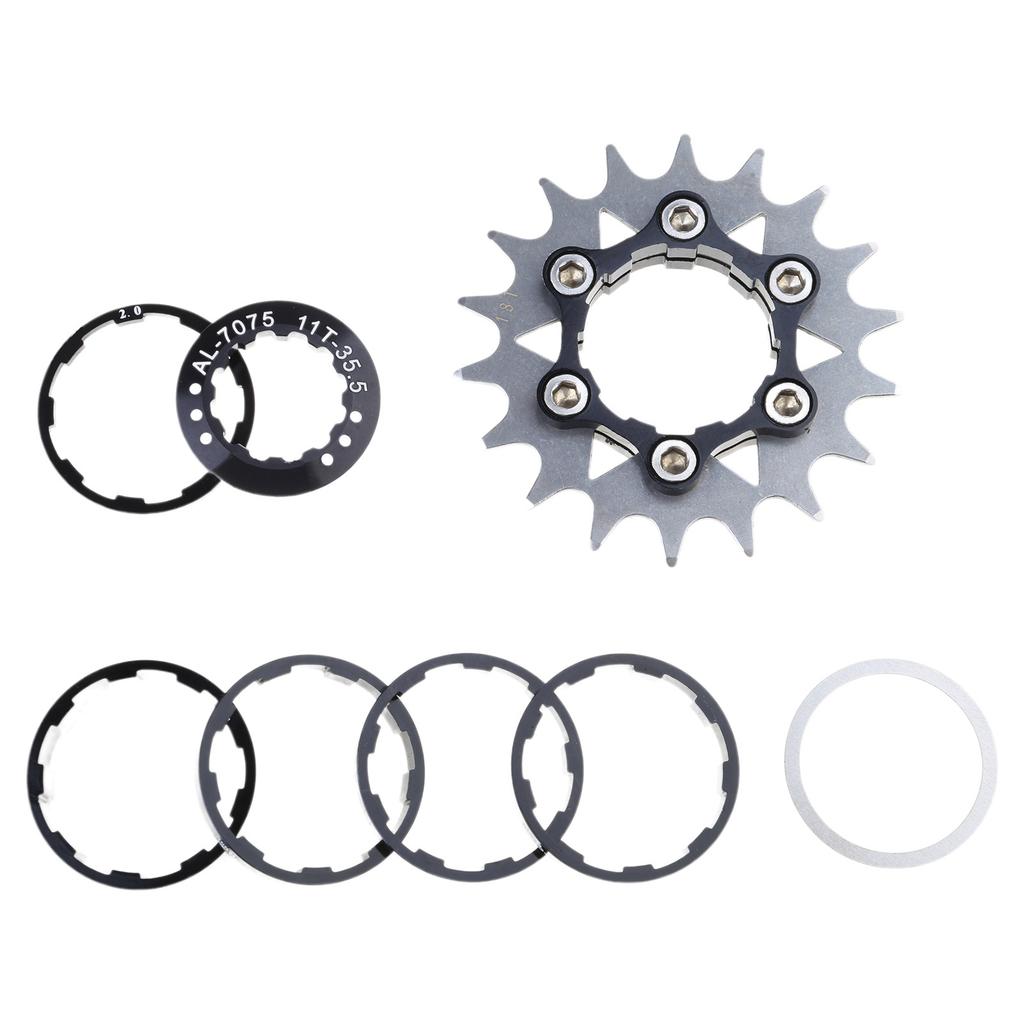 Single Speed Bike Freewheels Bicycles Flywheel High Strength Stainless Steels Bicycles Sprocket for Mountain Bike Part