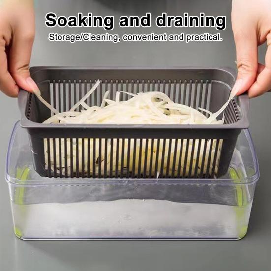 Vegetable Chopper Stainless Steel Mandoline Slicer for Julienne Dicing Multifunctional Meal Preparation Tool