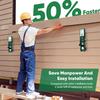 Siding Installation Tools Siding Mounting Kit Carbon Steel Fiber Cement Siding Tool Siding Installation Kit for Home Exterior