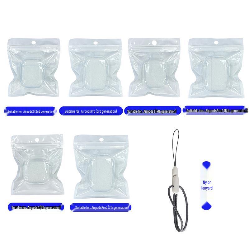 TPU Transparente Weiche Schutzhülle für AirPods 2./3. Generation/Pro/Pro2