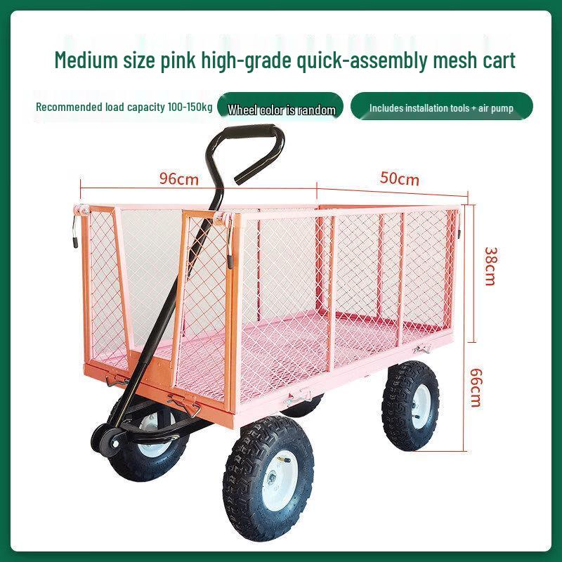 Foldable Flatbed Utility Cart