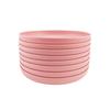 8PCS 9 in Camping Plate Unbreakable Snack Dish Household Fruit Plate  Adult