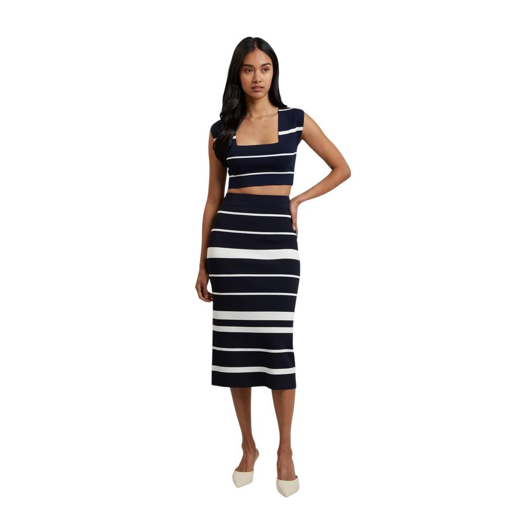 Ted Baker Womens/Ladies Striped Knitted Pencil Skirt