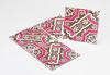 Nitoms decolfa Tile Stickers, Pink, Kitchen Decor, Oil Stain Prevention, Pack of 4, M4000