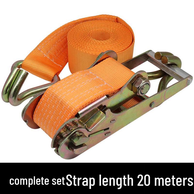 Jundingying Heavy Duty Cargo Lashing Strap with Ratchet
