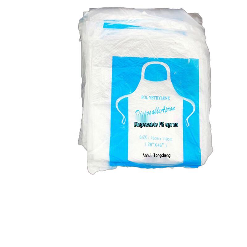 Детские утолщенные одноразовые пластиковые PE фартуки