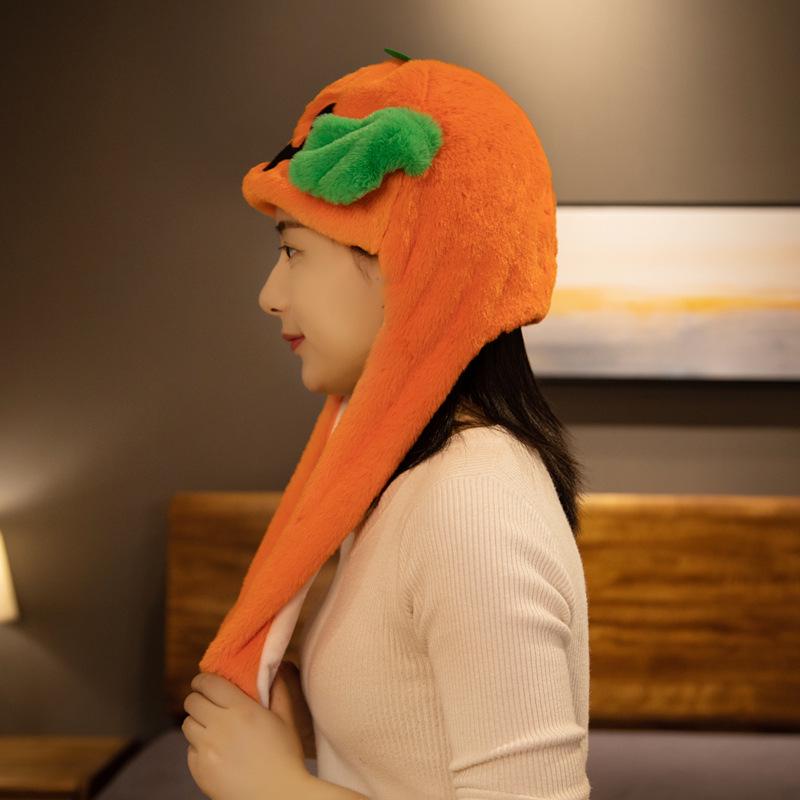 Kids' Halloween Pumpkin Hat Cosplay Props & Decorations