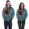Halloween Carnival Night Printed Men's and Women's Sweatshirts Hooded Sweatshirts Couples Dress